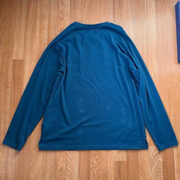 DISNEYLAND RESORT Disney Park Patch Icons Blue Long Sleeve Shirt - Picture 3 of 7